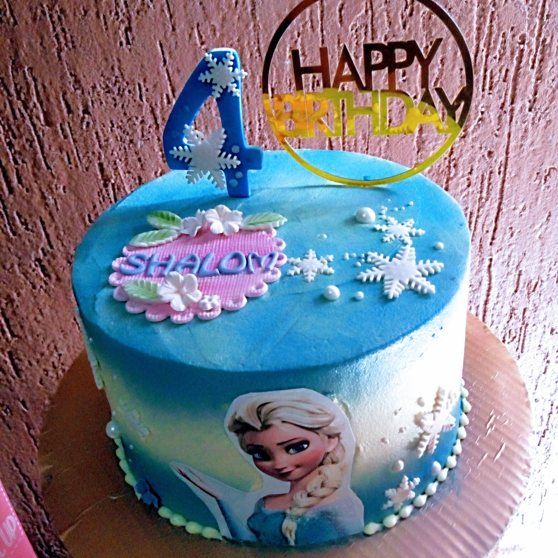 Princess Elsa Theme Birthday Cake Delivery in Delhi NCR - ₹4,499.00 Cake  Express